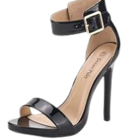 Home Shimmer Party Heels